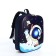 Baby backpack on lightning, blue color
