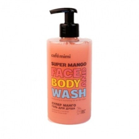 Café Mimi Super Mango shower, 450 ml