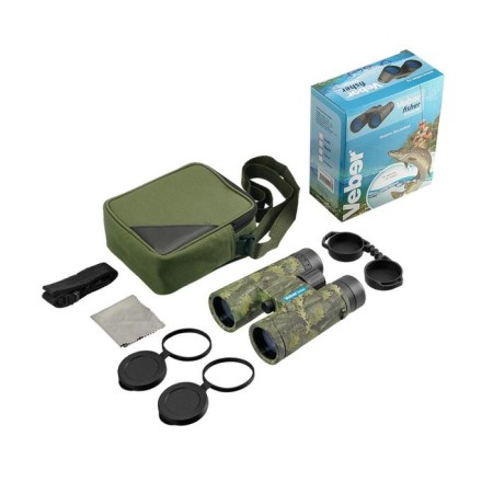 Binoculars Veber Fisher, 8 × 42, Camo, Camouflaged color-5