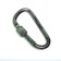 Carabiner with a coupling, camouflage
