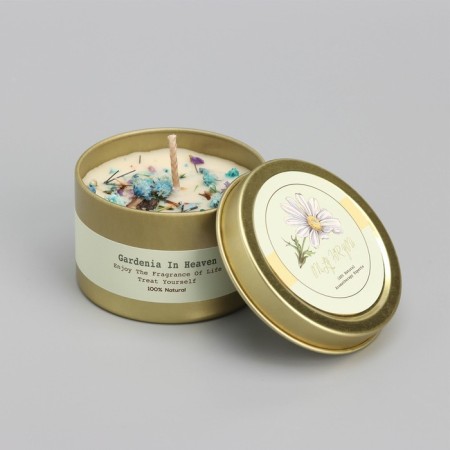A set of aromatic candles "Aromatic Candle Deluxe", English pear and freesia, 3 pcs-6