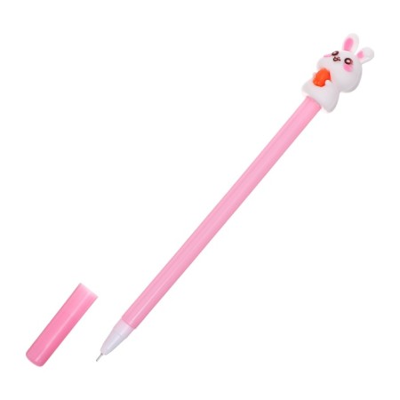 Gel-ghost pen, blue rod, bunnies mix-2