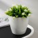 Kashpo for flowers with an insert "grace", 2 l, white color