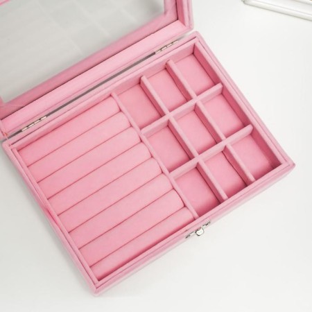 Babyl crook for jewelry "Pink pastille" 4.5x20x15 cm-2