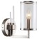 Wall lamp VASE 1XE14 40W, size 22x12x22 cm, Nickel color