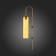 Wall lamp ST LUCE. SL1145.391.01. Callana. 1x60 watts, E27, 10x78 cm, brass color