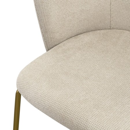 Dwight chair, 510 × 550 × 860 mm, textured Shenill, color light-7