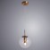 VOLARE lamp, 60W E27, bronze color