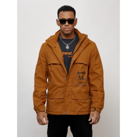 Sports male jacket, size 50, mustard color-3