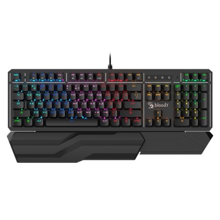 Keyboard A4Tech Bloody B975 Mechanical Black USB Multimedia for Gamer LED (stand DL 10045