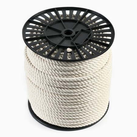 Cotton rope 10 mm (120 m) white-4