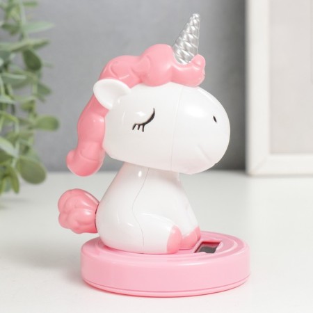Plastic pendulum from the solar battery "Unicorns" 11x7x7 cm mix-1