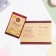 Diploma - book "Graduate" of the Gossimvolika, Burgundy Frame, A5