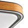Moden Quadro chandelier LED 80W 3000-6000k DDD wood-black 50x50x8cm Bayerlux