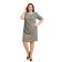 Women's dress, size 54, gray color