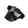 Mask glasses for motor vehicles, collapsible, chrome visor, black color