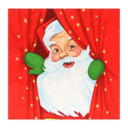 New Year's napkins Paper Home Collection Classic "New Year's performance", 3 layers, 33x33 cm, 20 pcs-1