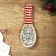 Standing under the spoon of "Wonderful New Year", 21x7.5x2 cm