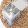 Bank with a lid for bulk products "Lavender-3", 860 ml, 8.7 × 8.7 cm, h = 11.4 cm