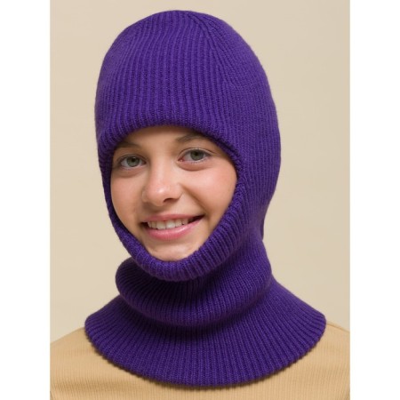 Children's hat, size 51-52, purple color-2