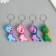Trick rubber "Knitted dinosaurus" mix 5.8x5x2 cm