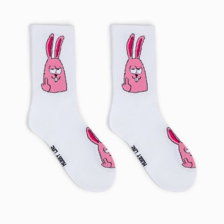 Socks, white color, size 36-40-1