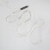 Girlyanda "dreadlocks" 1.5 m, IP20, silver thread, 125 LED, glow warm white, 12 V