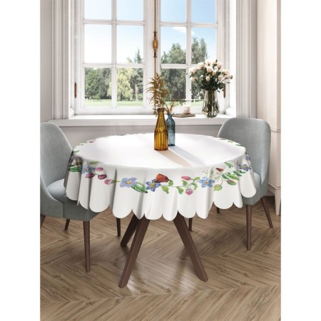 The tablecloth "Flower halo", round, Saten, d = 150 cm-2