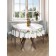 The tablecloth "Flower halo", round, Saten, d = 150 cm