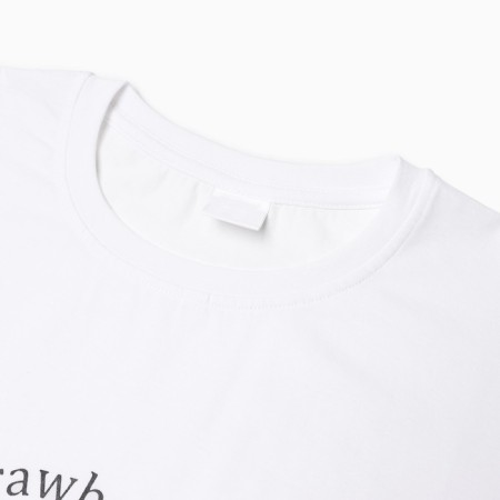Homemade female "kitten in a glass" (T -shirt/pants), white/red color, size 46-6
