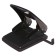 Metal hole punch 40 sheets, berlingo, with a ruler, black