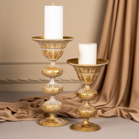 Bener Metal "tiers" for one candle 16 x 16 x 25 cm-12