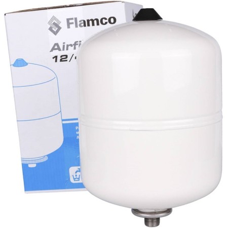 Flamco Airfix R hydroelectric complex, for water supply systems, vertical, 4-10 bar, 12 liters-6