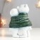 Polystone souvenir "White bears wrapped in a knitted scarf" 16x8x11.5 cm