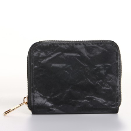 Women's wallet with lightning, black color-2