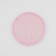 Thermal appliance "Circle", fleece, 7.3 × 7.3 cm, pink color