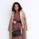 Bag Cross-Bodi with a zipper, black color
