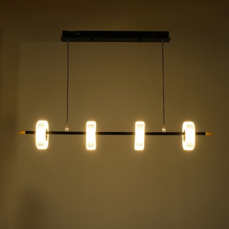 Lamp with PDD "Malmo" LED 20W 3000-6000K black and gold 180x15x15-115 cm-8