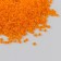 Glass beads 12/0 "orange" transparent 450 gr