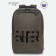 Youth backpack 43 x 29 x 15 cm, Grizzly, ergonomic back, laptop department, khaki
