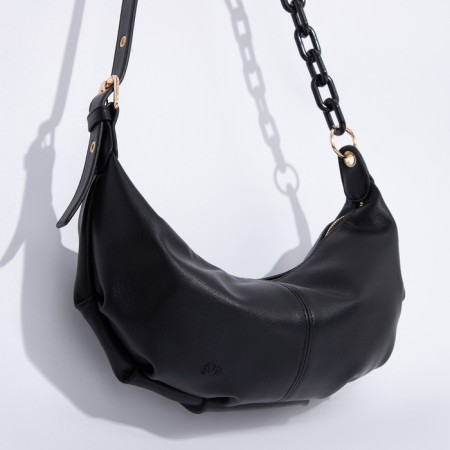 Bag bag, lightning department, adjustable belt, black color-2