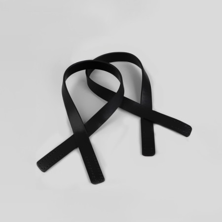 Handles for bag, pair, 52 ± 2 × 2 cm, black color-1