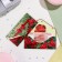 Money envelope "Happy Anniversary!" glitter, embossing, raspberry flowers, 19x9.2 cm