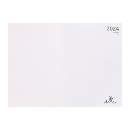 Dated diary 2024, A5, 176 sheets, attomex.Rigent, cover of boumvinyl, liesse, block 70 g/m2, black-2