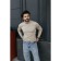 Jumper male ise, size 58, beige color