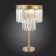 ST LUCE bedside lamp. SL1624.204.03. Ercolano. 3x40 watts, E14, 40x40x62 cm, Shampan