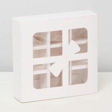 Box for 9 sweets cutting down, 