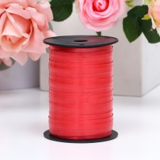 Tape for decor and gifts, scarlet, 0.5 cm x 250 m