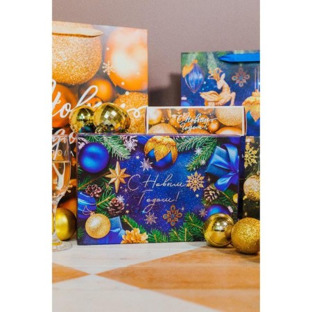 Gift box "New Year's toys", 28 x 18.5 x 11.5 cm, New Year-6