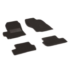 Pile rugs for Mitsubishi Lancer X, 2007-2017